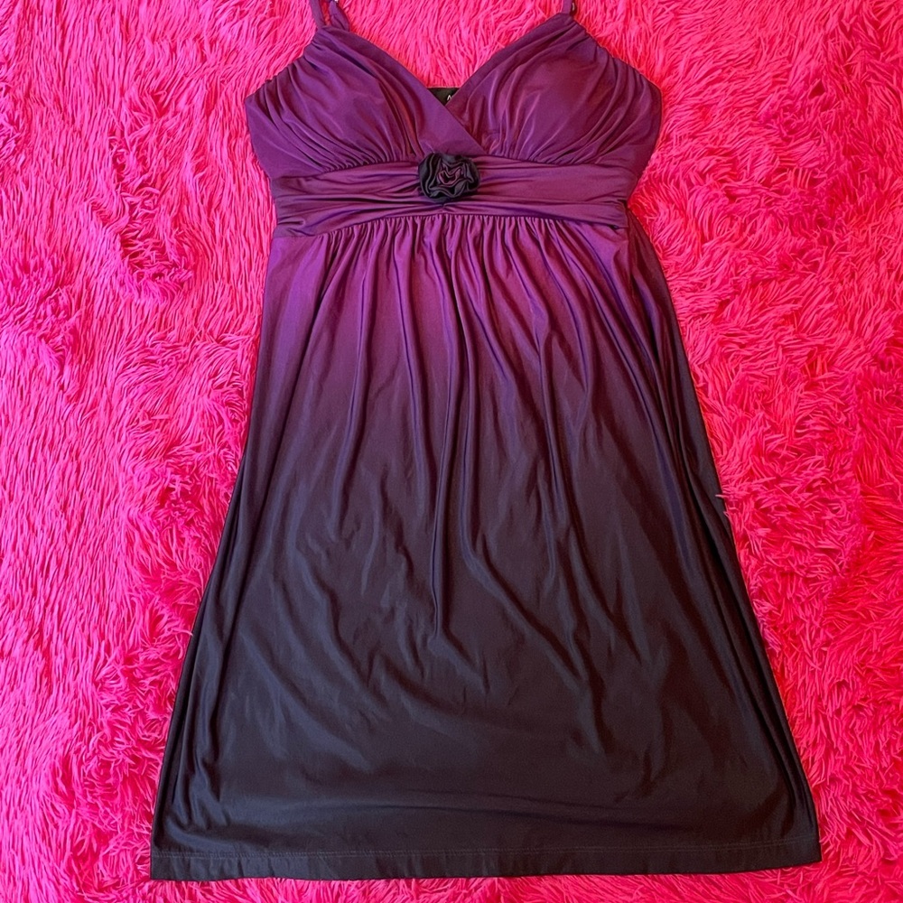 Purple ombré dress